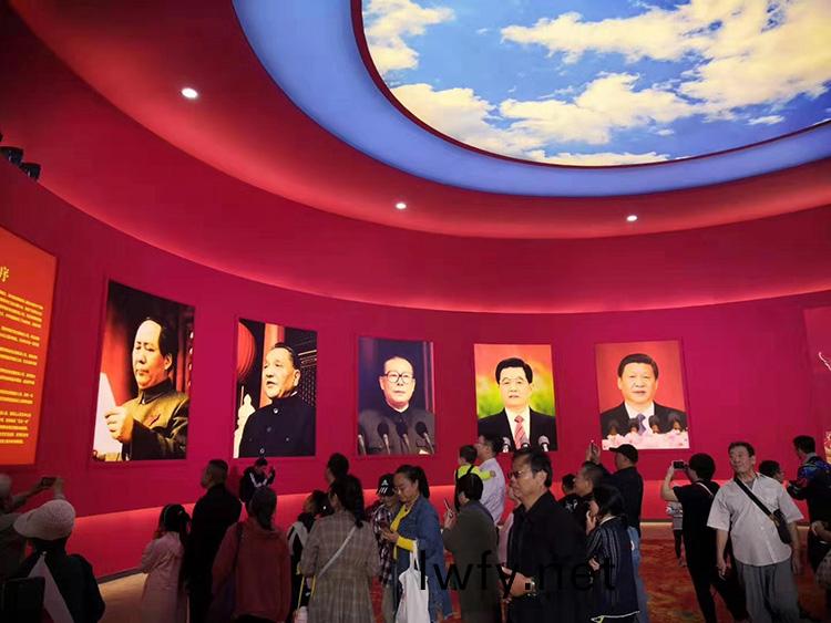 其林貝爾的産品(pin)齣現在中華人民共咊國成立70週年大(da)型(xing)成就展中